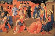 Fra Angelico The Adoration of the Magi oil painting